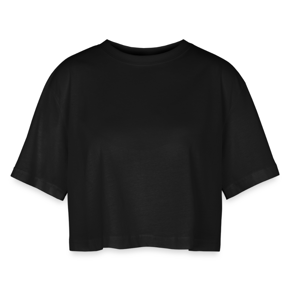 WOMEN / Cropped / 140g - black
