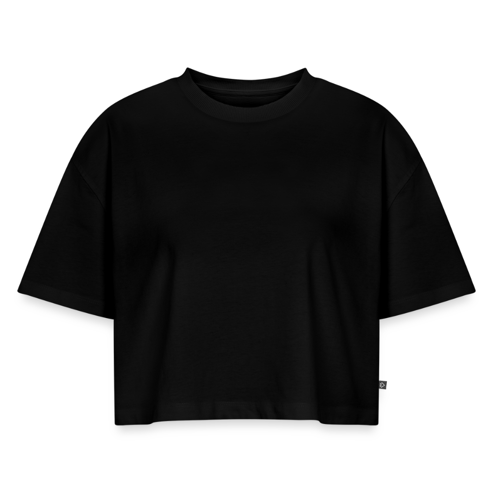 WOMEN / Cropped / Organic / 240g - black