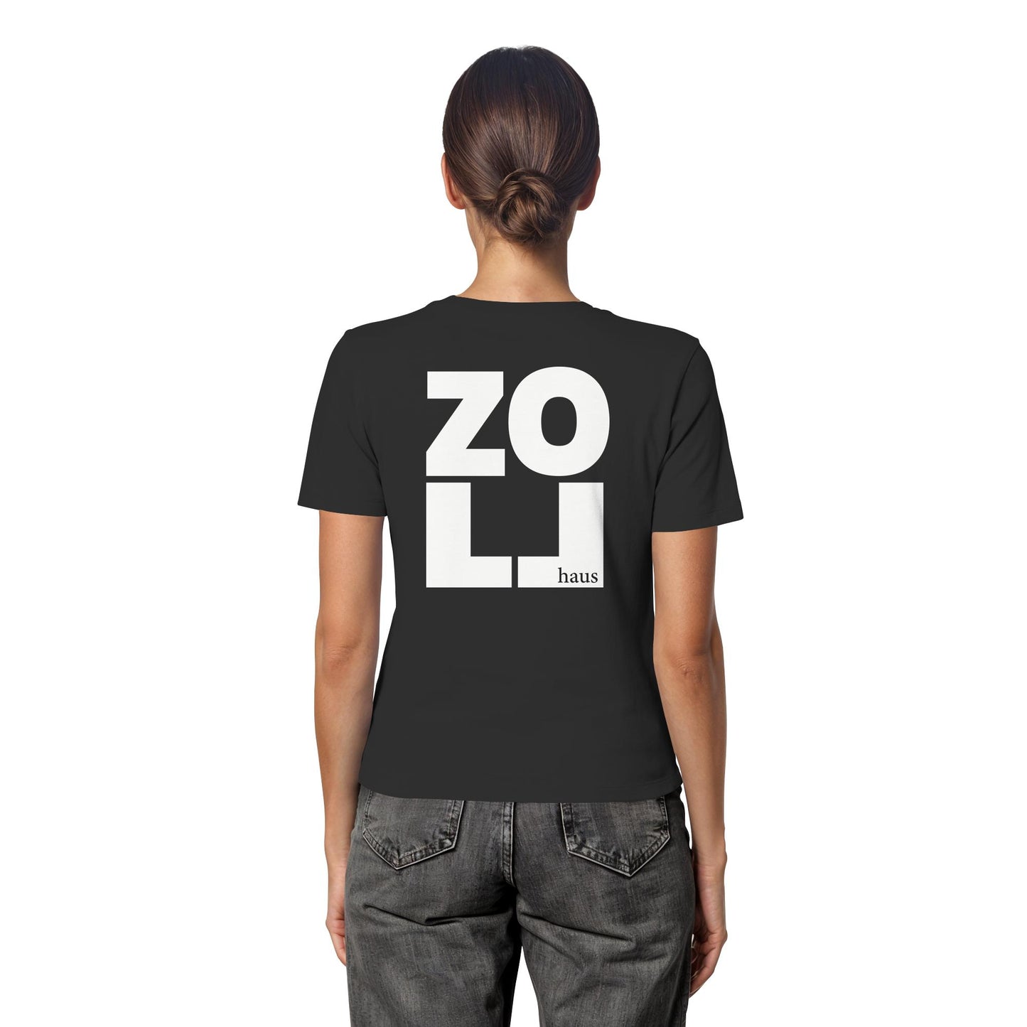 Zollhaus Shirts Black Edition - Fitted Ladies Organic Shirt